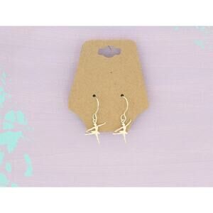 Sterling Silver Ballerina Earrings, Ballerina Earrings